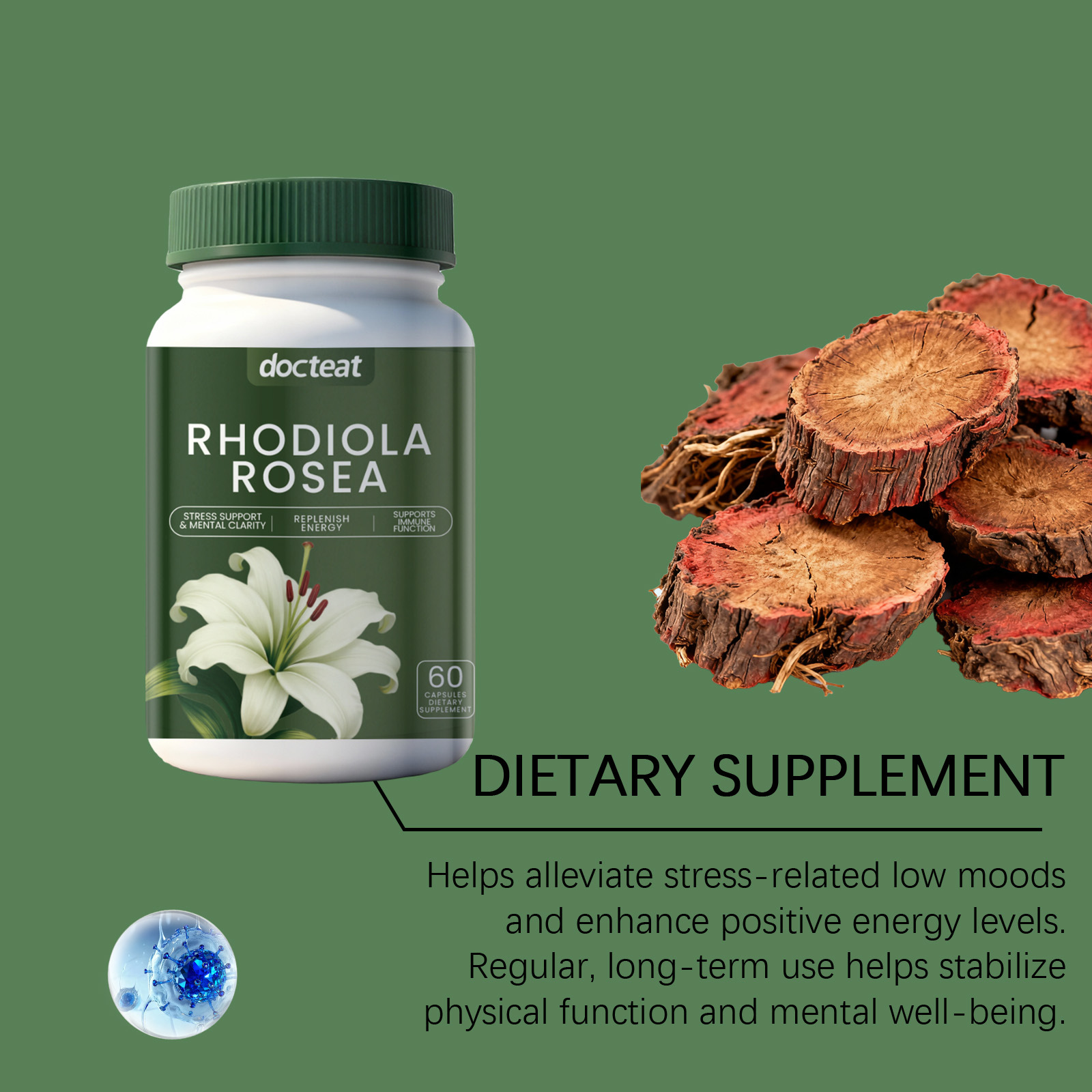 DOCTEAT Gezondheidscapsules vo - Nutrition Fitness Health recensie en prijs