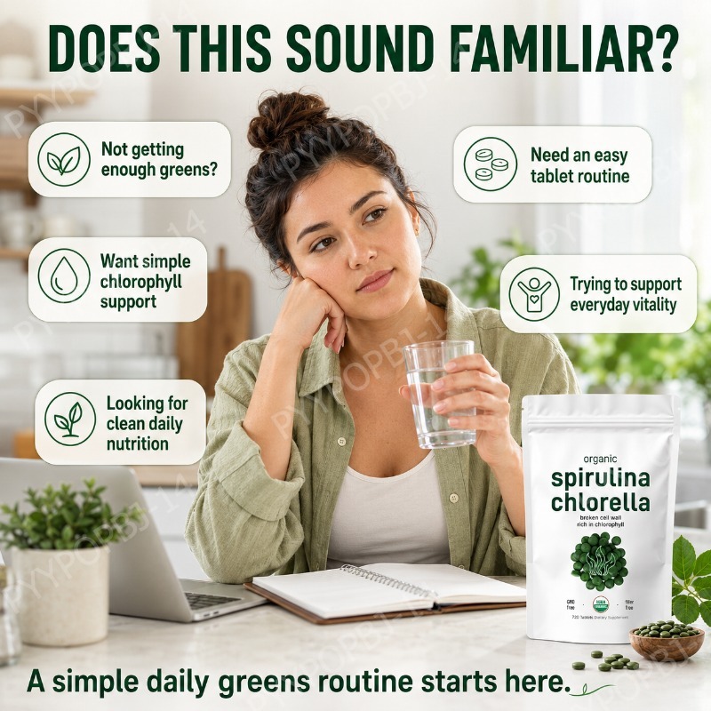 Biologische Spirulina Chlorell - Spirulina Tablet Organic recensie en prijs